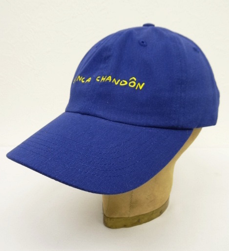 画像: BIANCA CHANDON "HANDWRITTEN LOGOTYPE HAT" ブルー USA製 (NEW) 「Cap」 入荷しました。