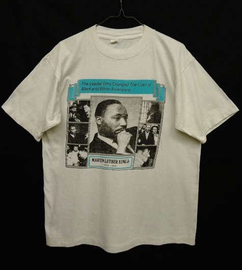 画像: 90'S MARTIN LUTHER KING Jr Tシャツ シングルステッチ (VINTAGE) 「T-Shirt」 入荷しました。