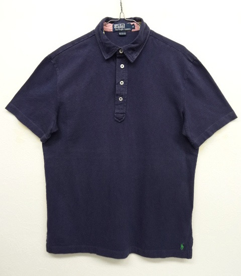 画像: RALPH LAUREN 襟裏マドラスチェック 半袖 ポロシャツ (USED) 「S/S Polo」 入荷しました。