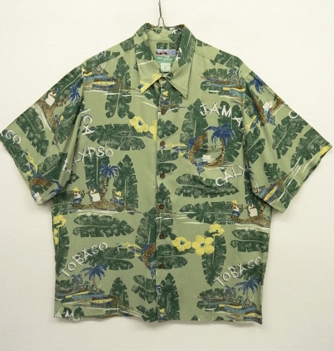 画像: 80'S REYN SPOONER ダイヤモンドヘッドタグ レーヨン アロハシャツ ハワイ製 (VINTAGE) 「S/S Shirt」 入荷しました。