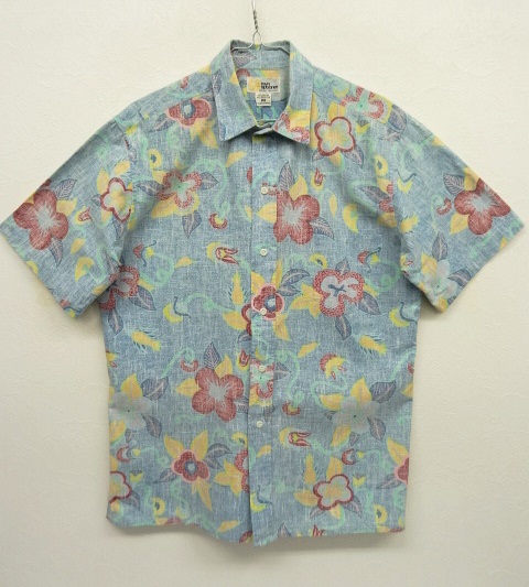 画像: 80'S REYN SPOONER ヌードタグ コットン/ポリ アロハシャツ ハワイ製 (VINTAGE) 「S/S Shirt」 入荷しました。