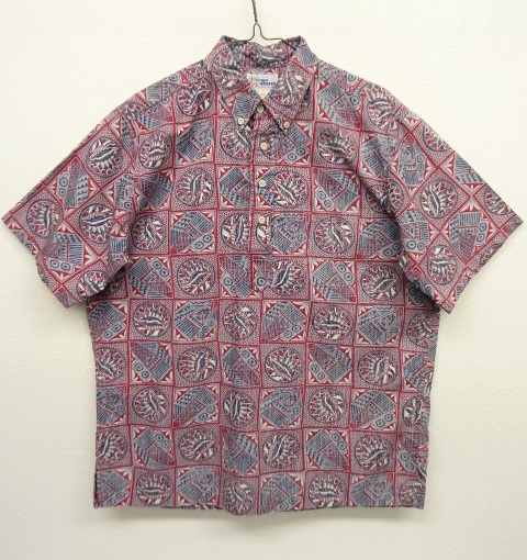 画像: 90'S REYN SPOONER コットン ボタンダウン アロハシャツ ハワイ製 (VINTAGE) 「S/S Shirt」 入荷しました。