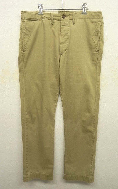 画像: RRL フラップ付きバックポケット チノパンツ ベージュ W31L30 (USED) 「Bottoms」 入荷しました。