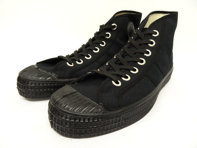 画像: チェコ軍 "バルカナイズ製法" キャンバス スニーカー BLACK (DEADSTOCK) 「Shoes」 入荷しました。