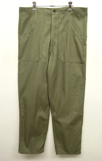 画像: 60'S チェコ軍 ドローコード付き パンツ OLIVE (DEADSTOCK) 「Bottoms」 入荷しました。