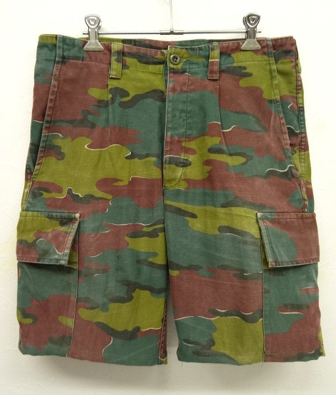 画像: ベルギー軍 M90 カーゴショーツ カモ (VINTAGE) 「Shorts」 入荷しました。