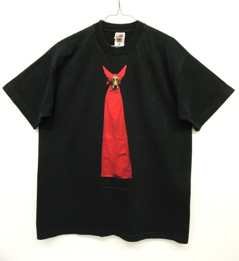 画像: 90'S WILLIAM WEGMAN "DEVIL DOG" FOTOFOLIO製 Tシャツ (VINTAGE) 「T-Shirt」 入荷しました。