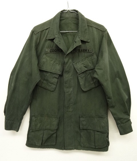 画像: 60'S アメリカ軍 US ARMY "JUNGLE FATIGUE 3rd" ノンリップ ジャケット 後染めBLACK (VINTAGE) 「Jacket」 入荷しました。