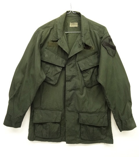 画像: 60'S アメリカ軍 US ARMY "JUNGLE FATIGUE 3rd" ノンリップ ジャケット 後染めBLACK S-R (VINTAGE) 「Jacket」 入荷しました。