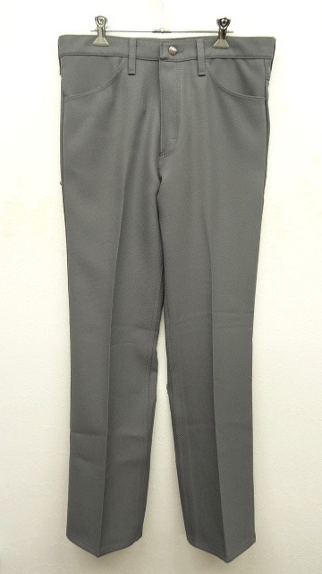 画像: 80'S WRANGLER "WRANCHER" スタプレ パンツ GREY W34L32 USA製 (VINTAGE) 「Bottoms」 入荷しました。