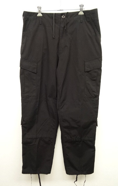 画像: 05'S アメリカ軍 US ARMY COMBAT UNIFORM カーゴパンツ BLACK (DEADSTOCK) 「Bottoms」 入荷しました。