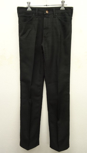 画像: 80'S WRANGLER "WRANCHER" スタプレ パンツ BLACK W30L32 USA製 (VINTAGE) 「Bottoms」 入荷しました。