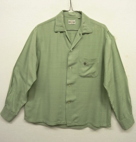 画像: 50'S LORD PAUL オープンカラー レーヨンシャツ (VINTAGE) 「L/S Shirt」 入荷しました。