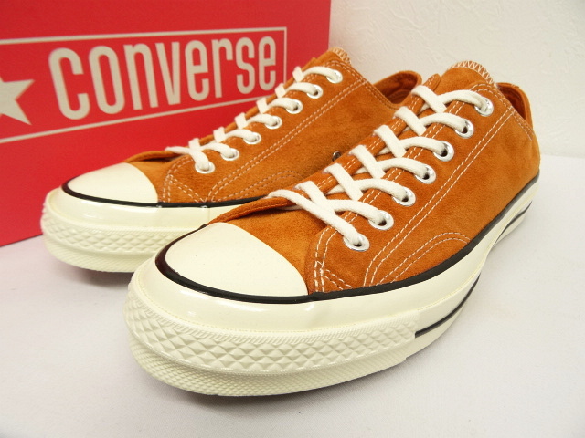 画像: Converse First String チャックテイラー CT70 三ツ星ヒールパッチ スウェード ORANGE (NEW) 「Shoes」 入荷しました。