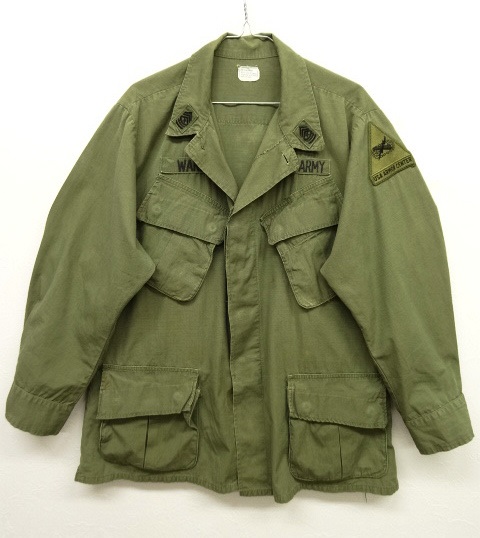 画像: 70'S アメリカ軍 US ARMY "JUNGLE FATIGUE 4th" リップストップ ジャケット M-SHORT (VINTAGE) 「Jacket」 入荷しました。