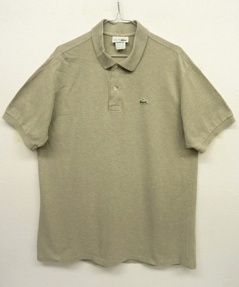 画像: 80'S CHEMISE LACOSTE L1212 ポロシャツ ベージュ フランス製 (VINTAGE) 「S/S Polo」 入荷しました。