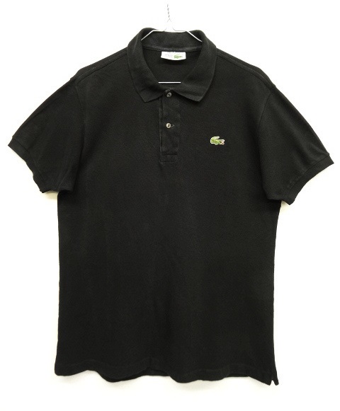 画像: 70'S CHEMISE LACOSTE L1212 ポロシャツ ブラック フランス製 (VINTAGE) 「S/S Polo」 入荷しました。