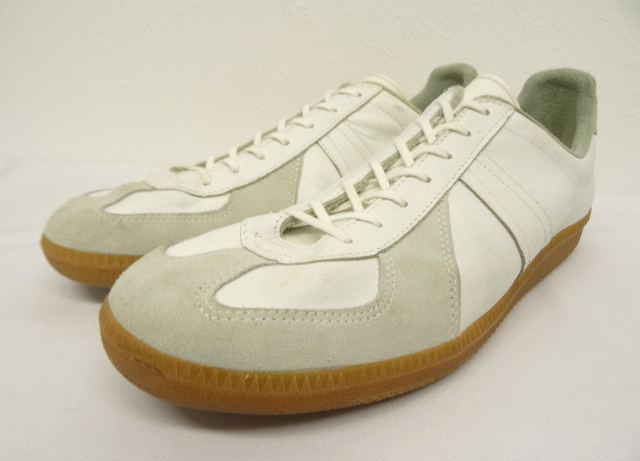 画像: ドイツ軍 "BW SPORT" オリジナル ジャーマントレーナー ホワイト (VINTAGE) 「Shoes」 入荷しました。