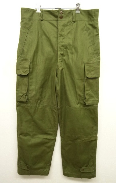 画像: 50'S フランス軍 M47 フィールドパンツ 前期型 オリーブ (DEADSTOCK) 「Bottoms」 入荷しました。