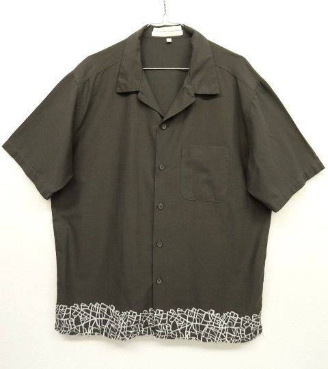 画像: 90'S PERRY ELLIS コットン/レーヨン オープンカラー 半袖シャツ (VINTAGE) 「S/S Shirt」 入荷しました。