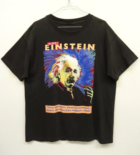 画像: 90'S ALBERT EINSTEIN シングルステッチ Tシャツ (VINTAGE) 「T-Shirt」 入荷しました。