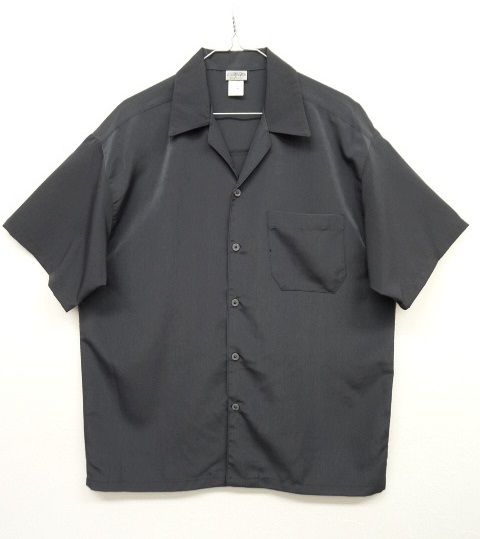 画像: CALTOP オープンカラー 半袖シャツ チャコール USA製 (NEW) 「S/S Shirt」 入荷しました。