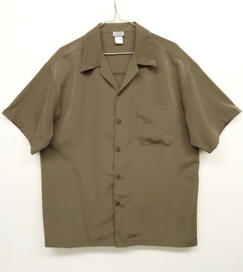 画像: CALTOP オープンカラー 半袖シャツ ベージュ USA製 (NEW) 「S/S Shirt」 入荷しました。