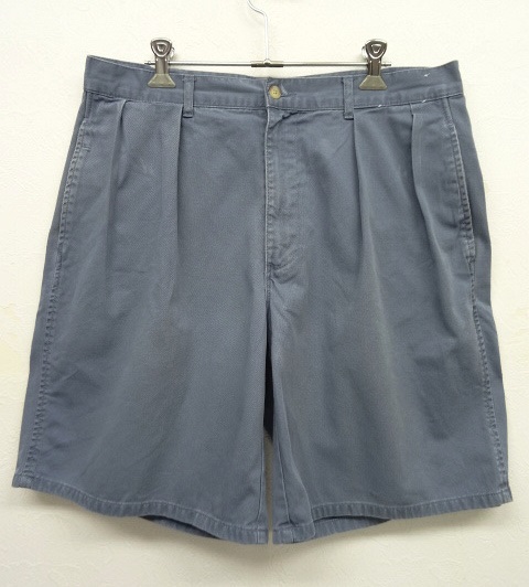 画像: 90'S RALPH LAUREN ツープリーツ チノショーツ BLUE (VINTAGE) 「Shorts」 入荷しました。