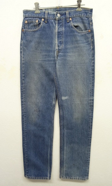 画像: 90'S LEVIS 501 デニム USA製 W29L30 (VINTAGE) 「Bottoms」 入荷しました。