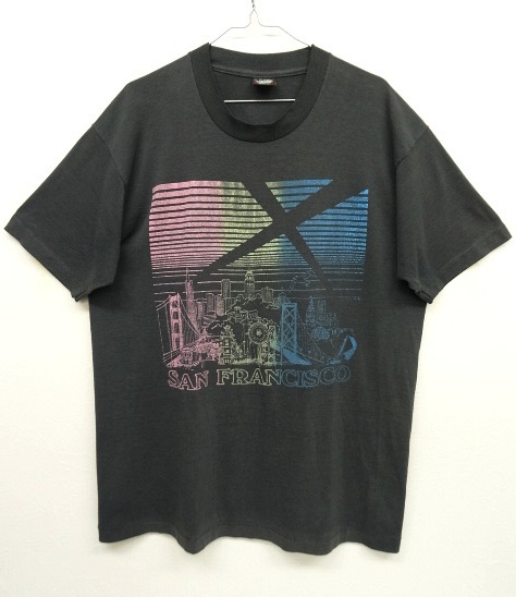 画像: 90'S SAN FRANCISCO シングルステッチ 綿ポリ Tシャツ USA製 (VINTAGE) 「T-Shirt」 入荷しました。