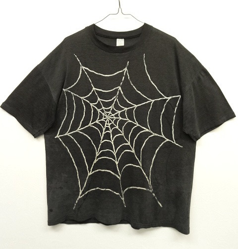 画像: 80'S SPIDERWEB シングルステッチ 綿ポリ Tシャツ USA製 (VINTAGE) 「T-Shirt」 入荷しました。