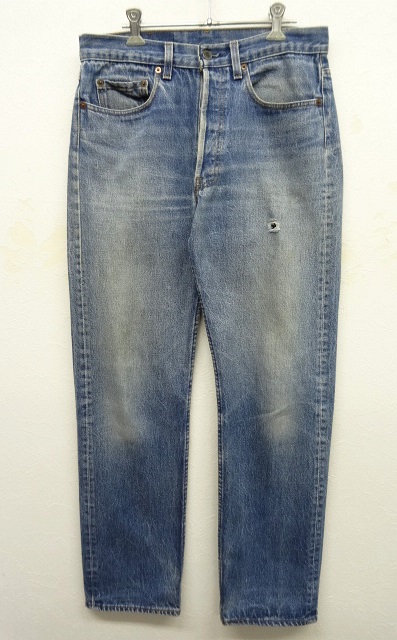 画像: 80'S LEVIS 501 デニム USA製 W32L34 (VINTAGE) 「Bottoms」 入荷しました。