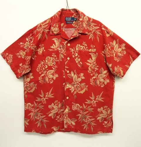 画像: 90'S RALPH LAUREN リネンコットン オープンカラー アロハシャツ (VINTAGE) 「S/S Shirt」 入荷しました。