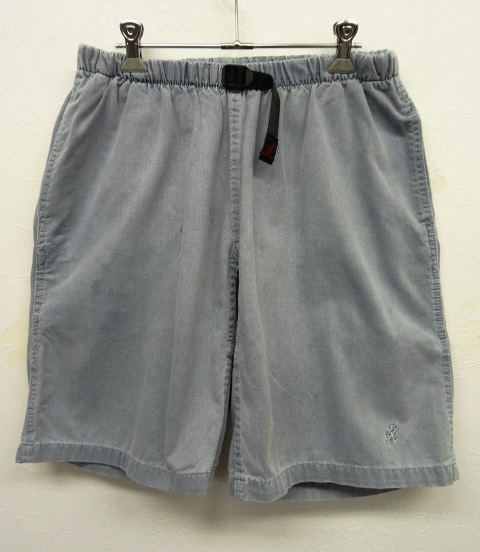 画像: 90'S GRAMICCI ベルト付き ショーツ ブルーグレー USA製 (VINTAGE) 「Shorts」 入荷しました。