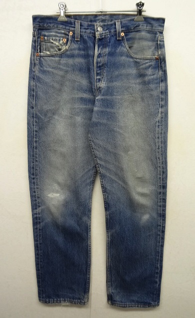 画像: 90'S LEVIS 501 デニム USA製 W33L30 (VINTAGE) 「Bottoms」 入荷しました。