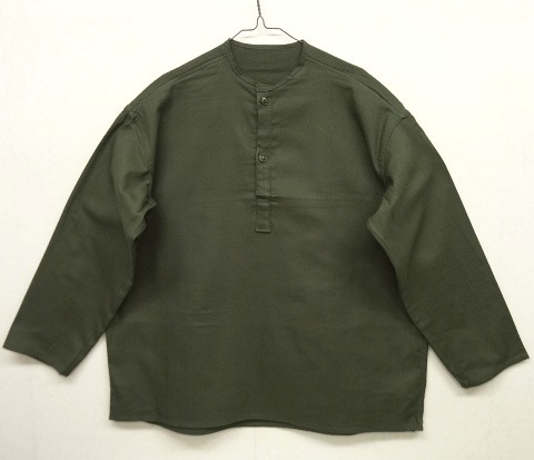 画像: ロシア軍 ヘンリーネック スリーピングシャツ OLIVE (DEADSTOCK) 「L/S Shirt」 入荷しました。