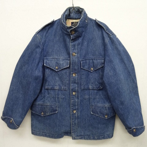 画像: 90'S WILLIS & GEIGER デニム M-65 ジャケット インディゴ USA製 (VINTAGE) 「Jacket」 入荷しました。