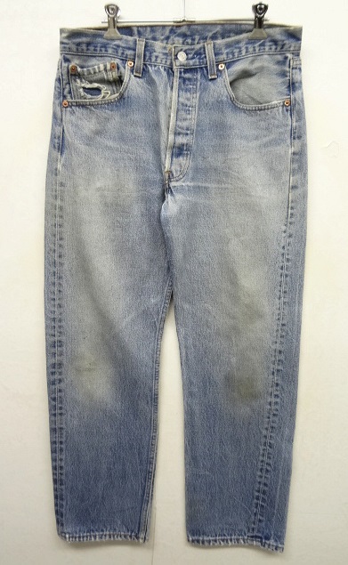 画像: 90'S LEVIS 501 デニム USA製 W34L32 (VINTAGE) 「Bottoms」 入荷しました。