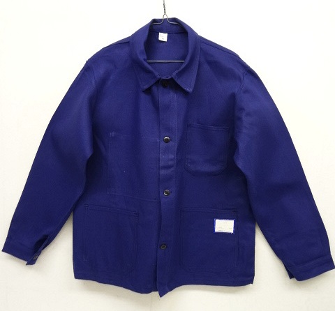 画像: 70'S フレンチワーク ワークジャケット カバーオール フランス製 (DEADSTOCK) 「Jacket」 入荷しました。