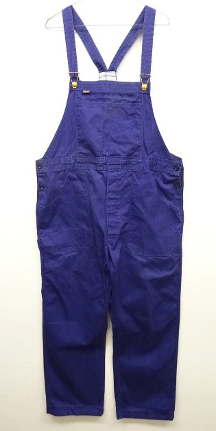 画像: 70'S ユーロワーク HBT オーバーオール BLUE (VINTAGE) 「Bottoms」 入荷しました。