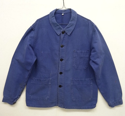 画像: 60'S フレンチワーク ワークジャケット カバーオール フランス製 (VINTAGE) 「Jacket」 入荷しました。