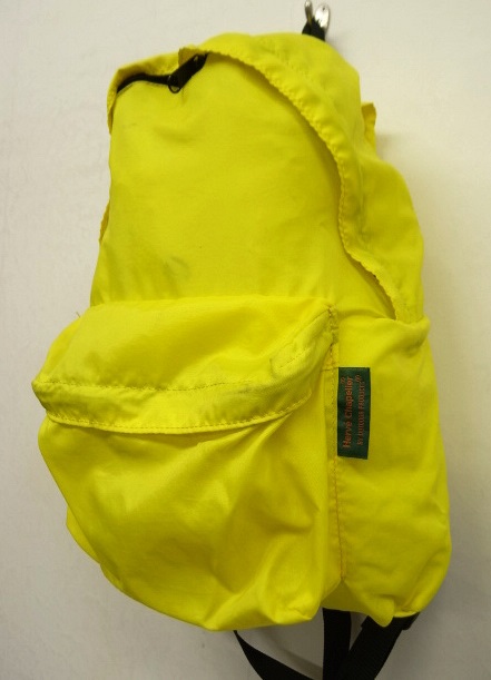 画像: HERVE CHAPELIER by OUTDOOR PRODUCTS ナイロン バックパック イエロー USA製 (USED) 「Bag」 入荷しました。