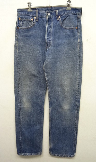 画像: 90'S LEVIS 501 デニム USA製 W32L32 (VINTAGE) 「Bottoms」 入荷しました。