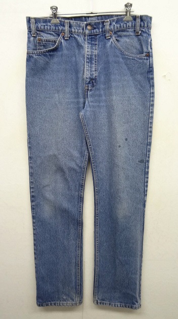 画像: 80'S LEVIS 509 デニム USA製 42TALONジップ (VINTAGE) 「Bottoms」 入荷しました。