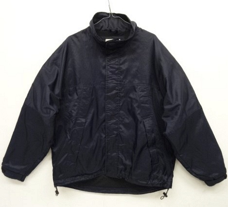 画像: 90'S J.CREW 裏地付き リップストップナイロン スタンドカラージャケット NAVY (VINTAGE) 「Jacket」 入荷しました。