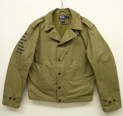 画像: 90'S RALPH LAUREN M-41 刺繍入り ミリタリージャケット カーキ (VINTAGE) 「Jacket」 入荷しました。