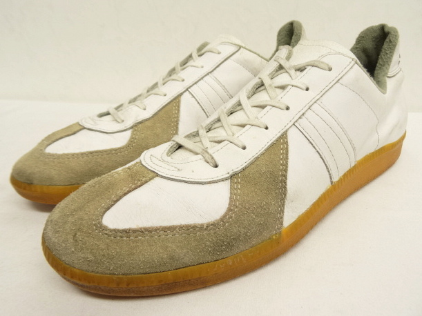 画像: ドイツ軍 実物 "BW SPORT" ジャーマントレーナー ホワイト 28cm (VINTAGE) 「Shoes」 入荷しました。