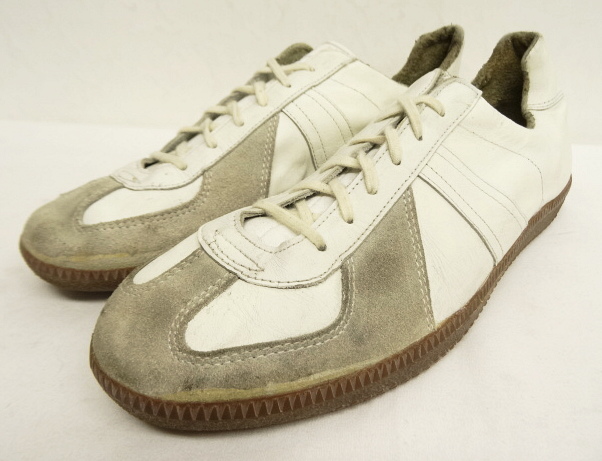 画像: ドイツ軍 実物 "BW SPORT" ジャーマントレーナー ホワイト 28cm (VINTAGE) 「Shoes」 入荷しました。