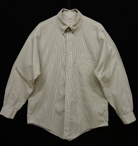 画像: 90'S BROOKS BROTHERS オックスフォード BDシャツ ストライプ USA製 (VINTAGE) 「L/S Shirt」 入荷しました。