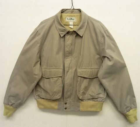 画像: 80'S LL Bean 裏地付き コットン A-2 フライトジャケット USA製 (VINTAGE) 「Jacket」 入荷しました。